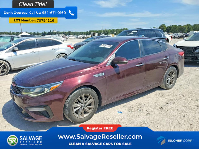 Used 2020 Kia Optima LX FWD image 1