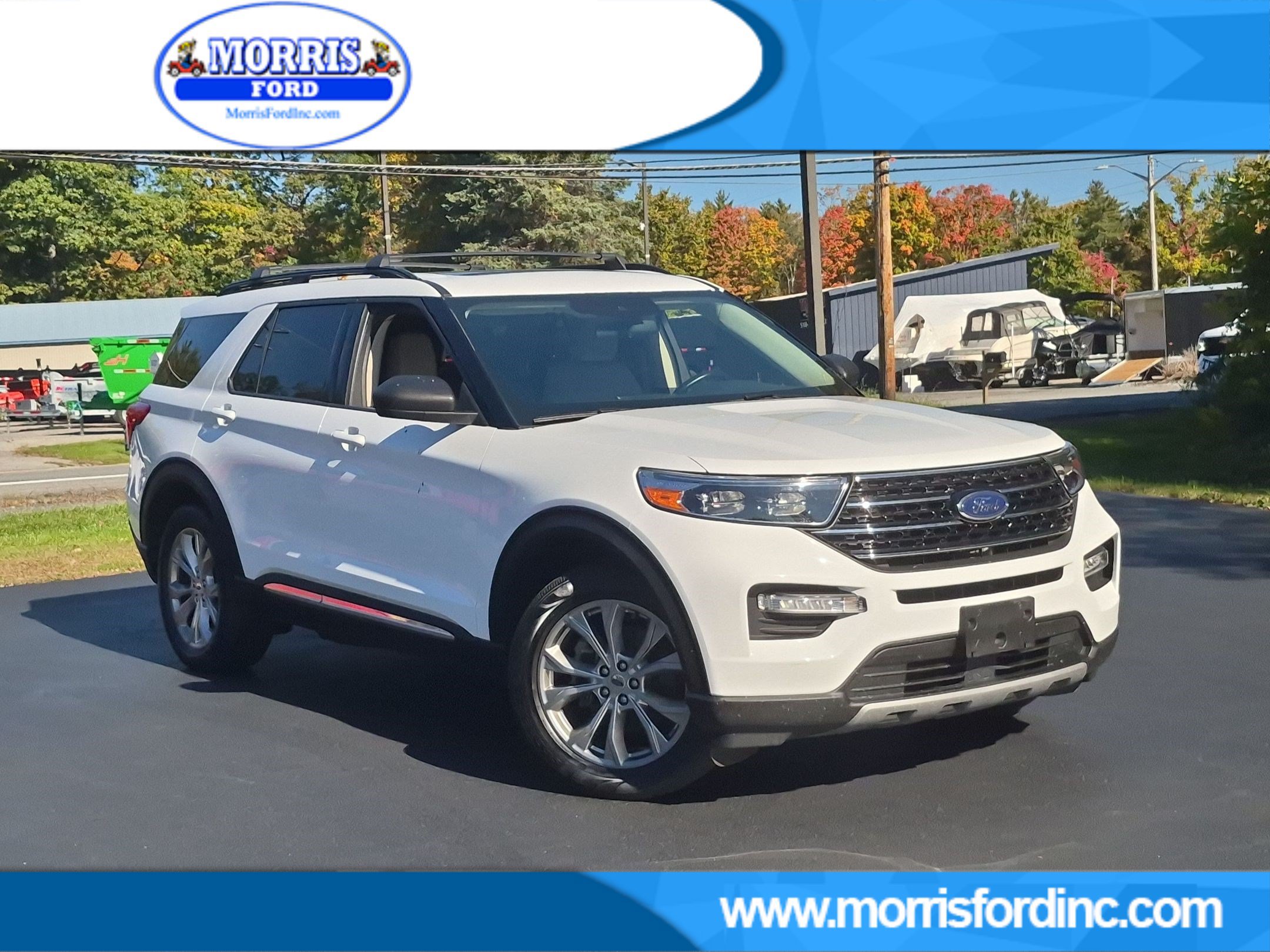 Used 2021 Ford Explorer XLT w/ Equipment Group 202A AWD/4WD image 1