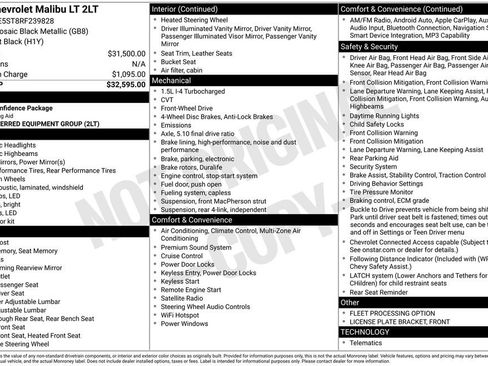 Used 2024 Chevrolet Malibu LT image 22