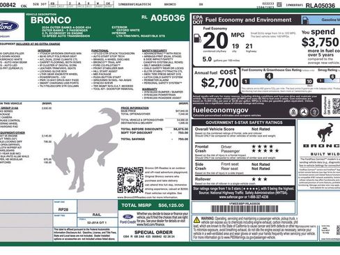 Used 2024 Ford Bronco Outer Banks image 32