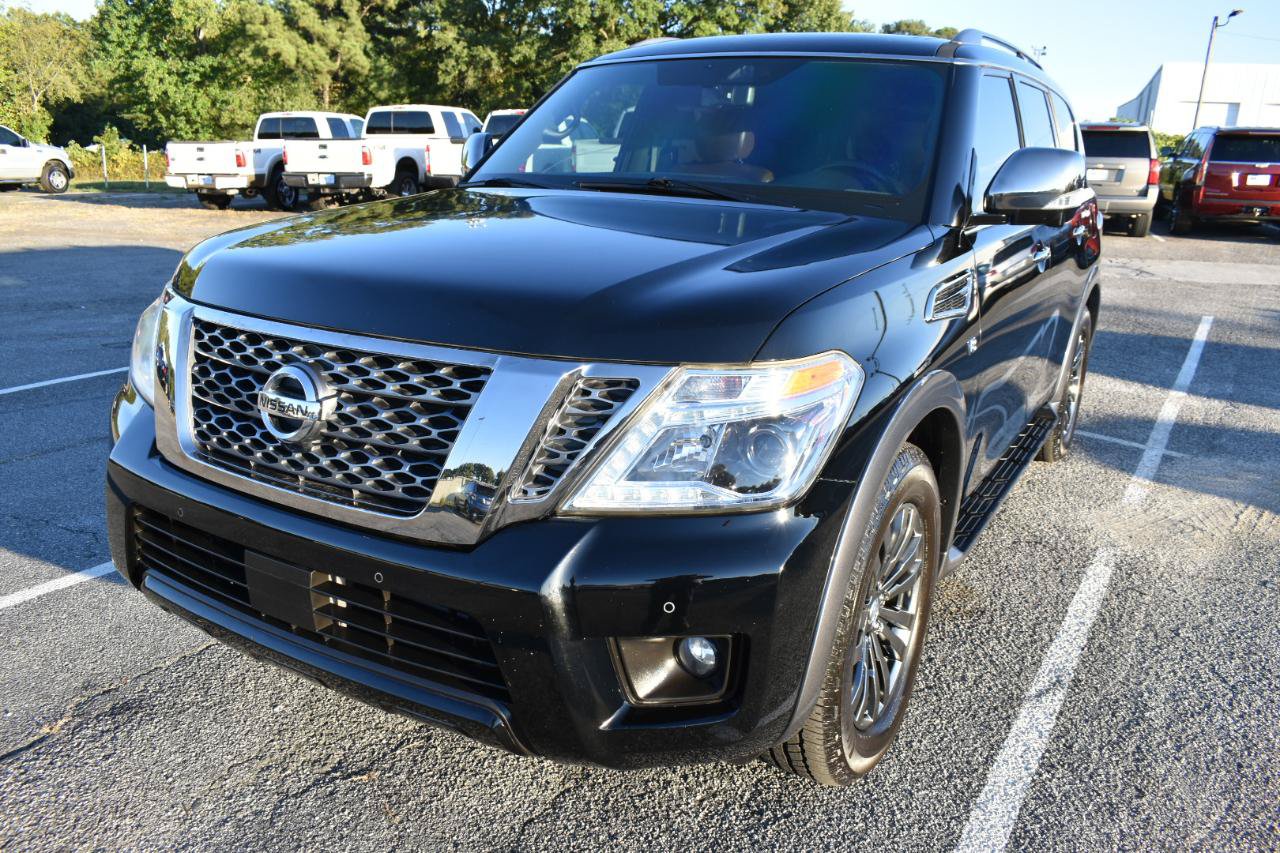 Used 2018 Nissan Armada Platinum w/ Captain Seat Package AWD/4WD image 2