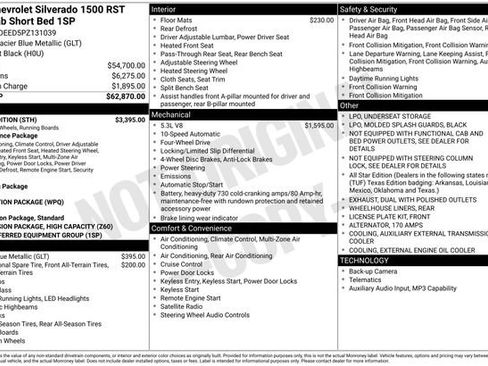 Used 2023 Chevrolet Silverado 1500 RST w/ Rally Edition AWD/4WD image 47