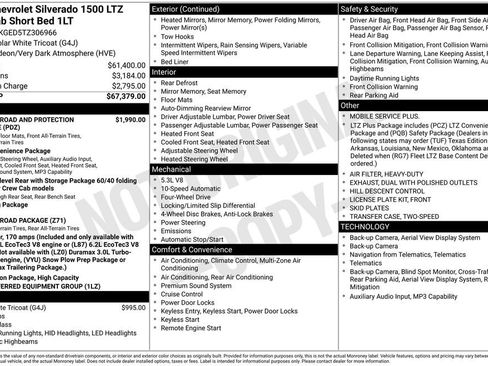 New 2026 Chevrolet Silverado 1500 LTZ image 19