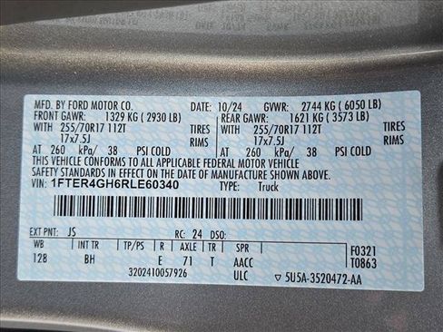 Certified 2024 Ford Ranger XLT w/ Trailer Tow Package RWD image 24