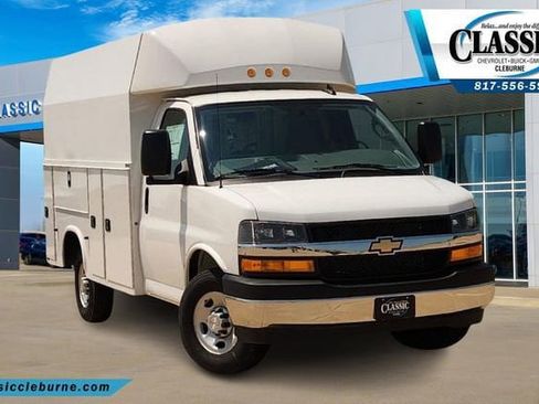 New 2025 Chevrolet Express 3500 w/ Power Convenience Package RWD image 1