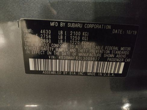 Used 2020 Subaru Legacy Sport AWD/4WD image 33