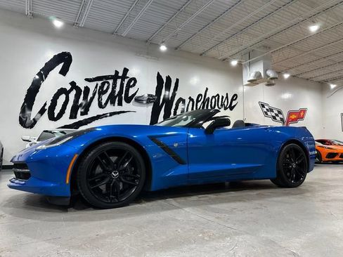 Used 2014 Chevrolet Corvette Stingray Convertible w/ 2LT Preferred Equipment Group RWD image 1