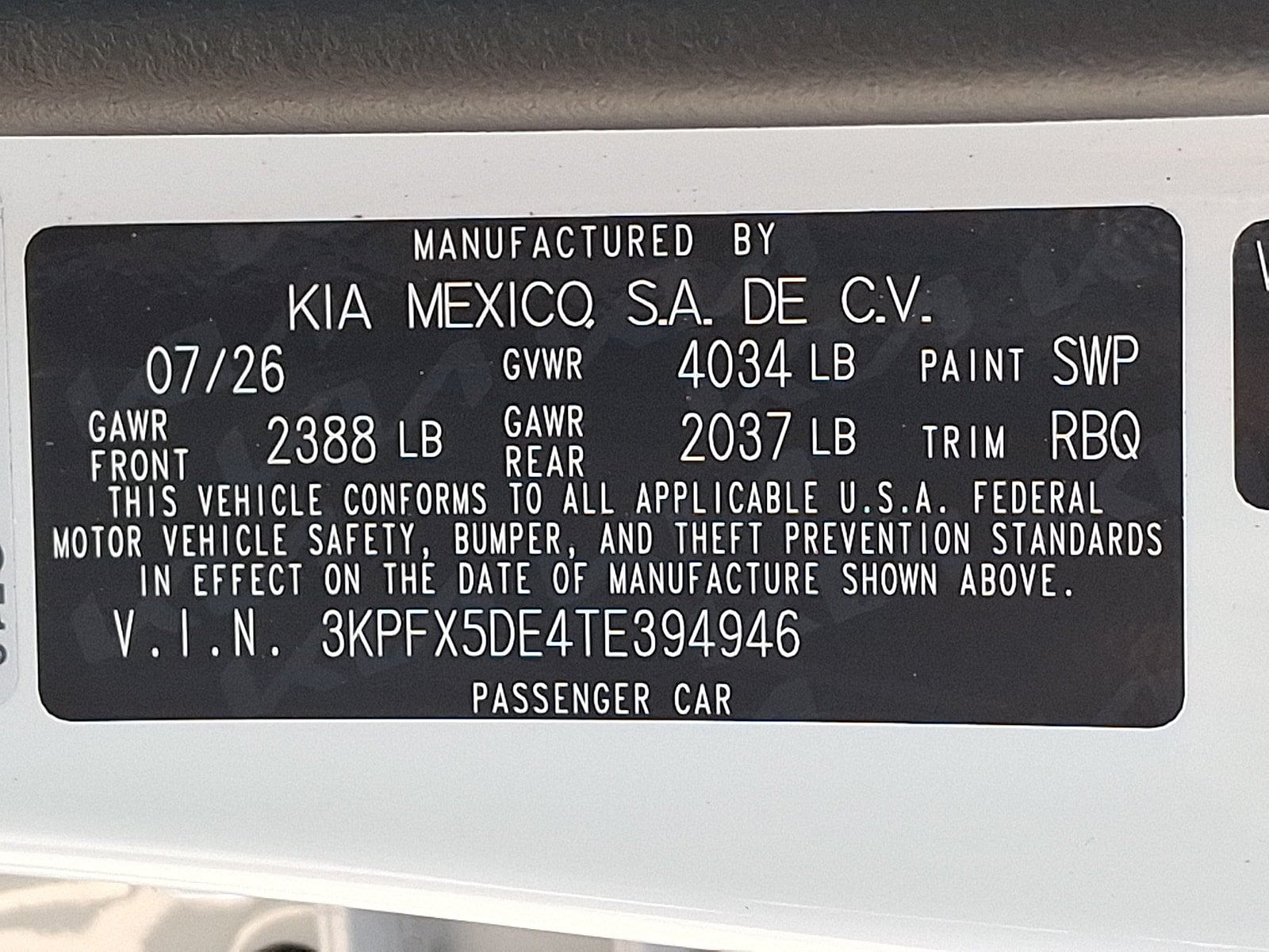 New 2026 Kia K4 EX FWD image 16