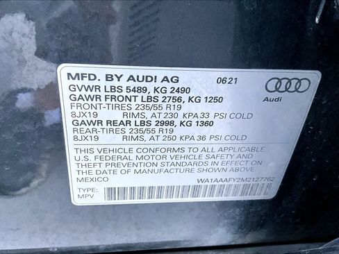 Used 2021 Audi Q5 2.0T Premium w/ Convenience Package AWD/4WD image 34