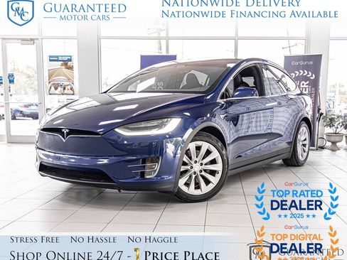 Used 2021 Tesla Model X Long Range AWD/4WD image 1