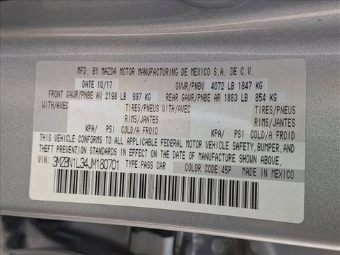 Used 2018 MAZDA MAZDA3 Touring image 24