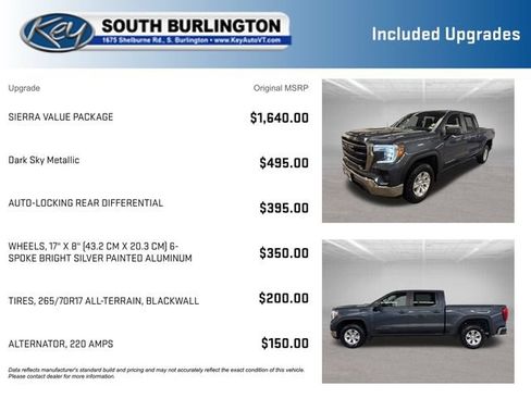 Used 2022 GMC Sierra 1500 Pro w/ Sierra Value Package AWD/4WD image 3