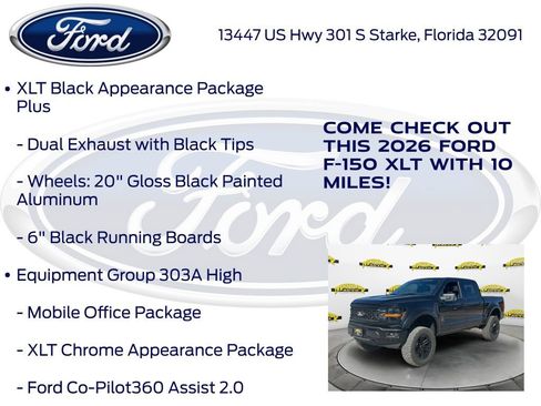New 2026 Ford F150 XLT w/ Equipment Group 303A High AWD/4WD image 20