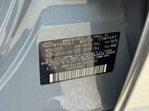 Used 2026 Hyundai Sonata SEL AWD/4WD image 40