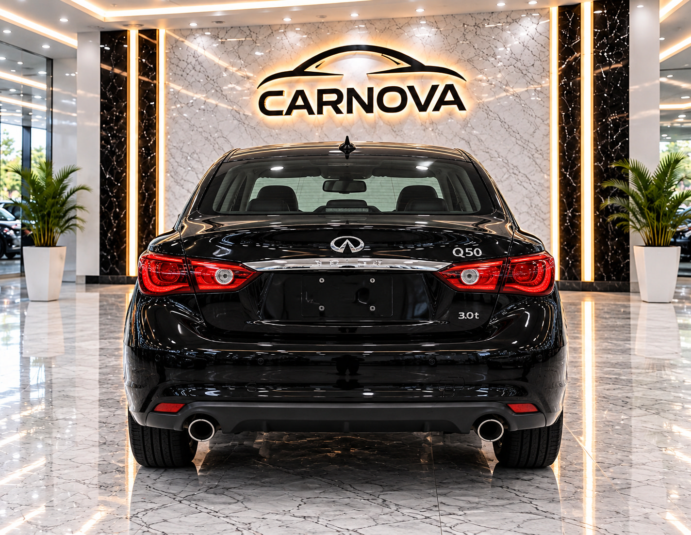 Used 2018 INFINITI Q50 Luxe RWD image 4