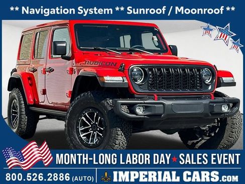 Used 2025 Jeep Wrangler Unlimited Rubicon AWD/4WD image 1