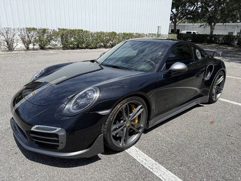 Used 2015 Porsche 911 Turbo S w/ High-end Infotainment Package AWD/4WD image 2