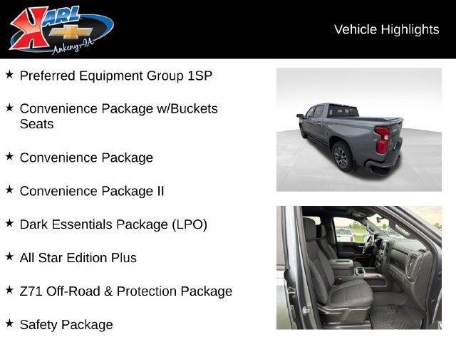 Certified 2021 Chevrolet Silverado 1500 RST w/ All Star Edition Plus AWD/4WD image 2
