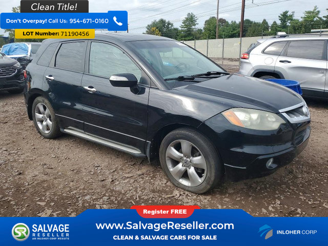 Used 2008 Acura RDX w/ Technology Package AWD/4WD image 5