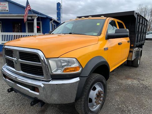 Used 2011 RAM 5500 4x4 Crew Cab w/ HD Snow Plow Prep Group image 9