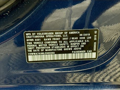 Used 2020 Volkswagen Passat 2.0T SE w/ Sunroof Package image 40