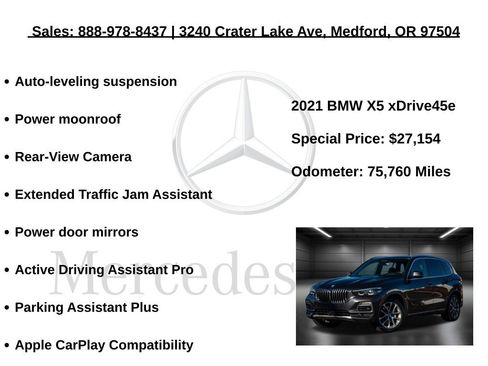 Used 2021 BMW X5 xDrive45e w/ Premium Package image 20