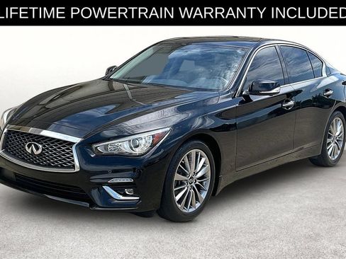 Certified 2023 INFINITI Q50 Luxe w/ Cargo Package RWD image 9