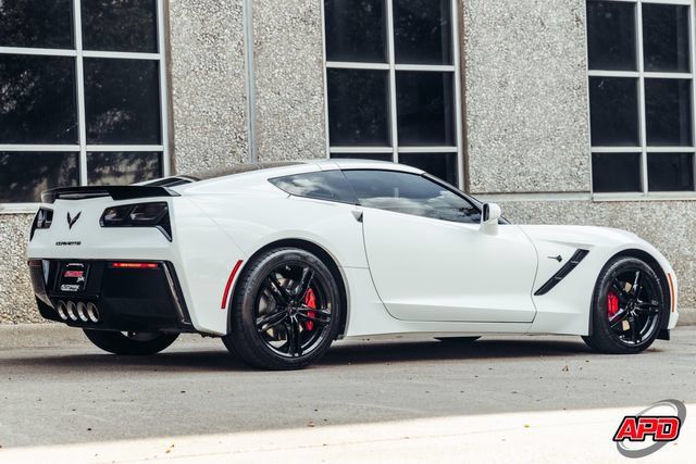 Used 2017 Chevrolet Corvette Stingray Coupe w/ Carbon Flash Badge Package RWD image 39