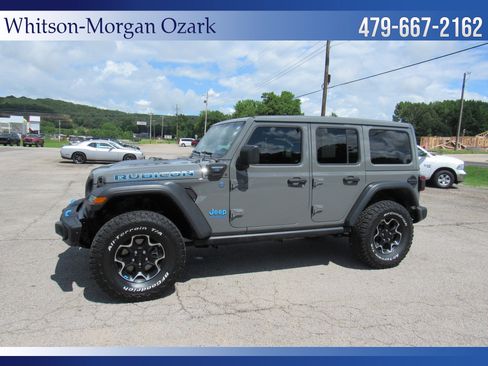 Used 2021 Jeep Wrangler Unlimited Rubicon 4xe w/ Steel Bumper Group AWD/4WD image 7