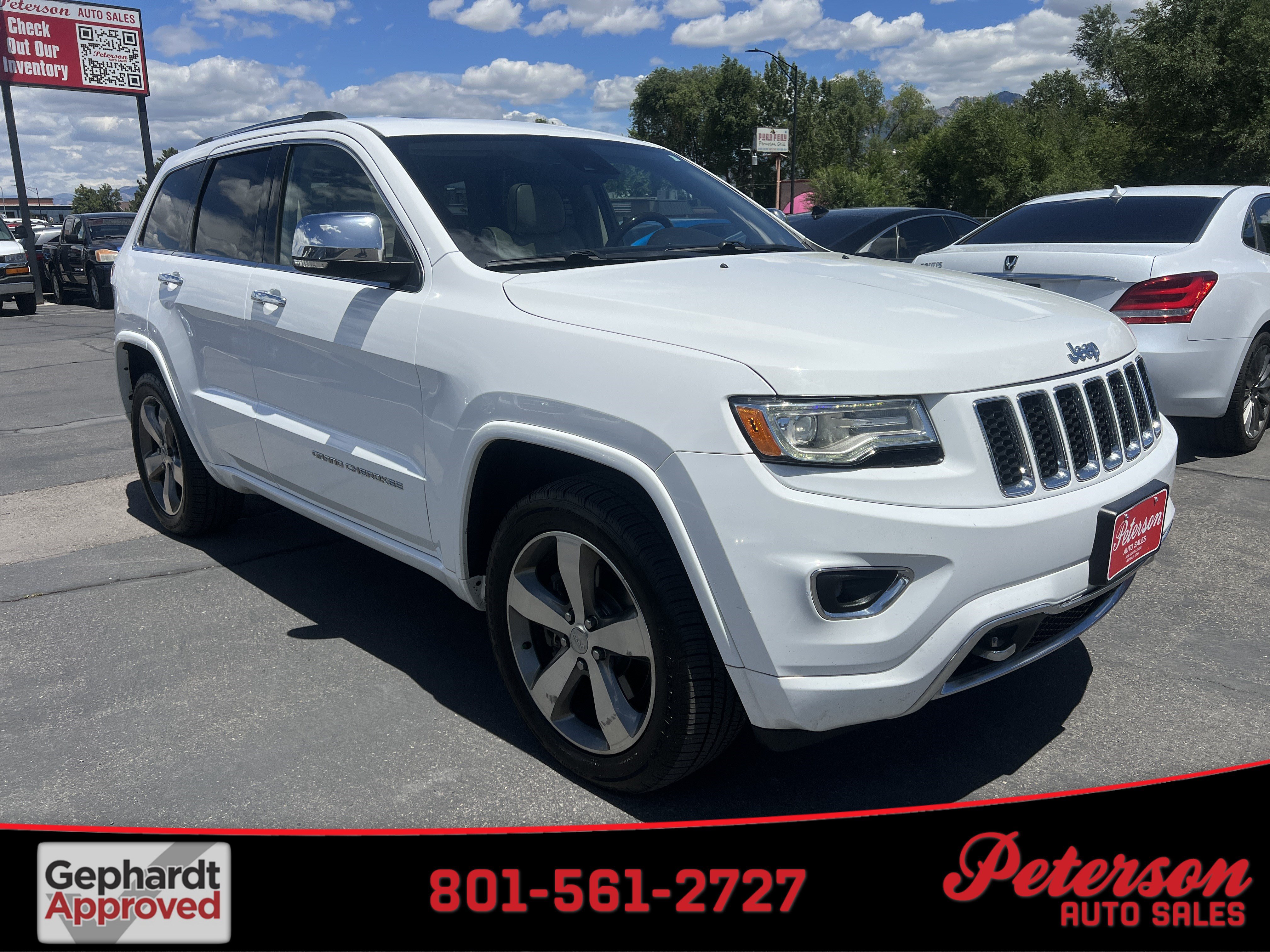 Used 2015 Jeep Grand Cherokee Overland w/ Advanced Technology Group AWD/4WD image 1