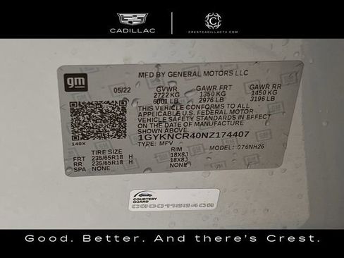 Certified 2022 Cadillac XT5 Premium Luxury w/ Technology Package image 33