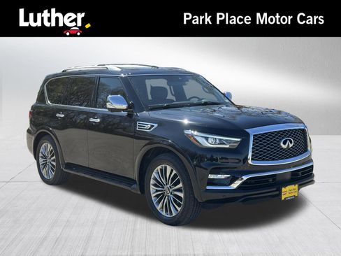 Used 2021 INFINITI QX80 Sensory w/ All-Season Package AWD/4WD image 1