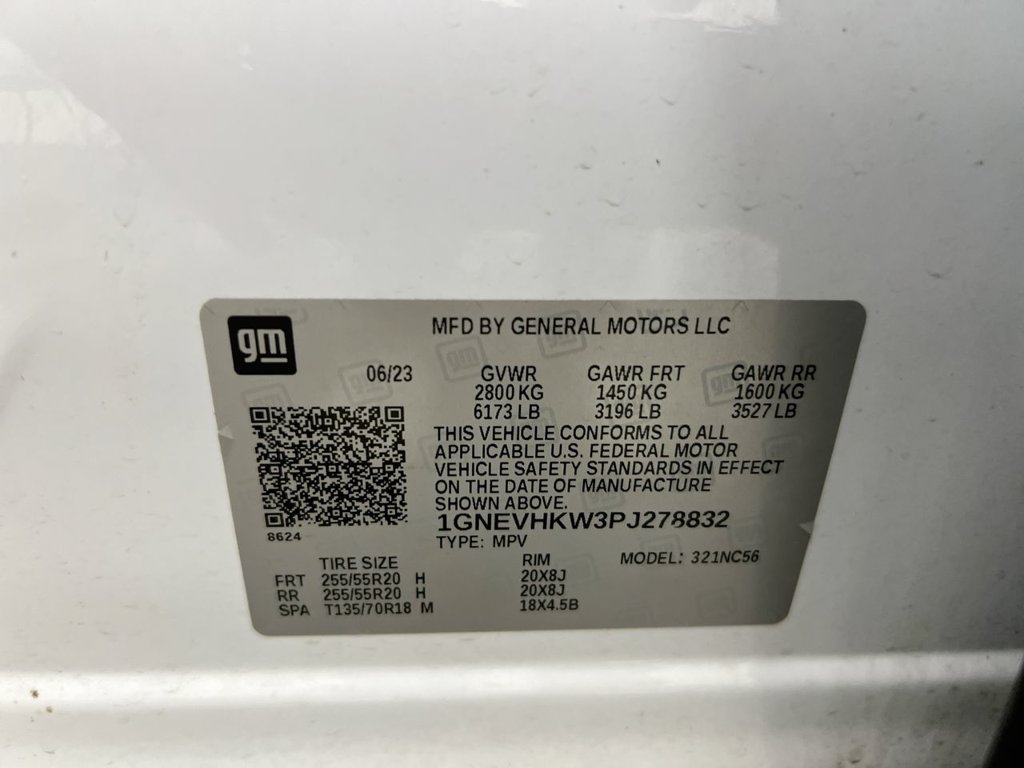 Used 2023 Chevrolet Traverse LT w/ LT Premium Package AWD/4WD image 30