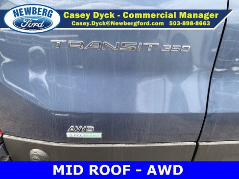 New 2025 Ford Transit 350 148 Medium Roof AWD w/ RV Prep Package image 7
