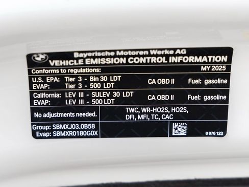 Certified 2025 BMW X5 xDrive40i w/ M Sport Package image 38