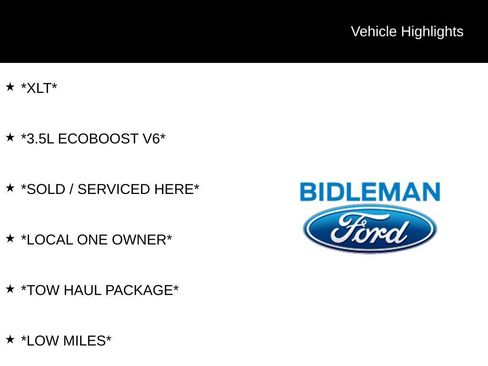Used 2024 Ford F150 XLT w/ Equipment Group 302A MID AWD/4WD image 3