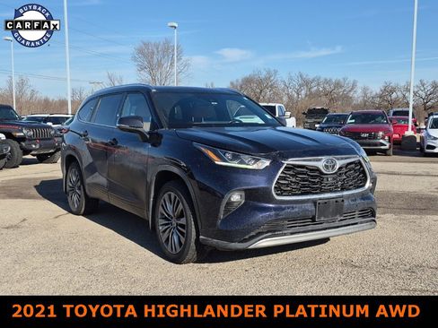 Used 2021 Toyota Highlander Platinum image 1