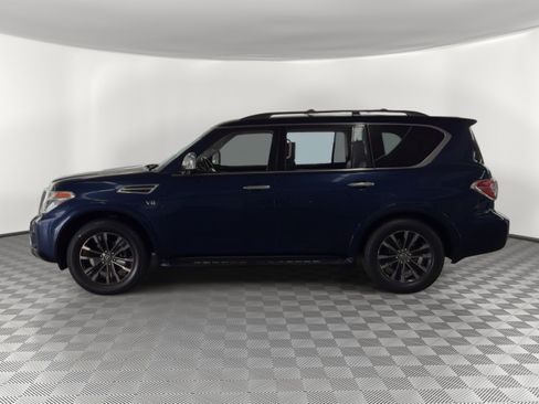 Used 2020 Nissan Armada Platinum w/ Captain's Chairs Package AWD/4WD image 2