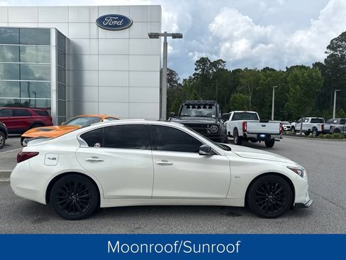 Used 2019 INFINITI Q50 Luxe w/ Essential Package (3.0T Luxe) AWD/4WD image 2
