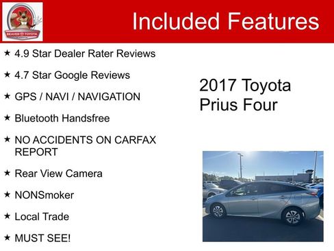 Used 2017 Toyota Prius Four image 5