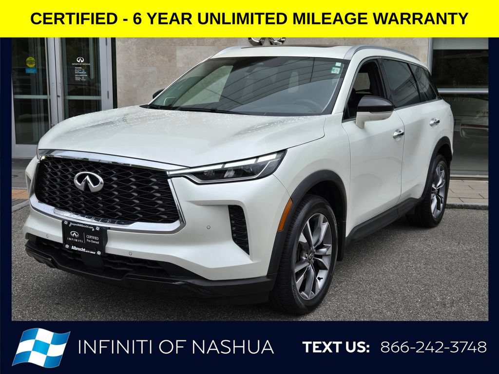 Certified 2024 INFINITI QX60 Luxe w/ Performance Audio Package AWD/4WD image 1