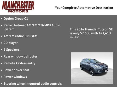 Used 2014 Hyundai Tucson SE image 2