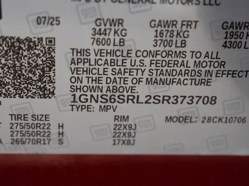 New 2025 Chevrolet Tahoe Premier image 46