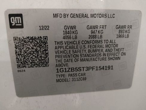 Used 2023 Chevrolet Malibu LS w/ LPO, Floor Liner Package FWD image 33