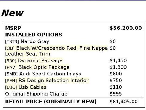 Used 2019 Audi RS 3 image 4