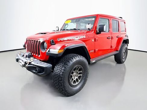 Used 2021 Jeep Wrangler Unlimited Rubicon w/ Xtreme Recon 35" Tire Package AWD/4WD image 3