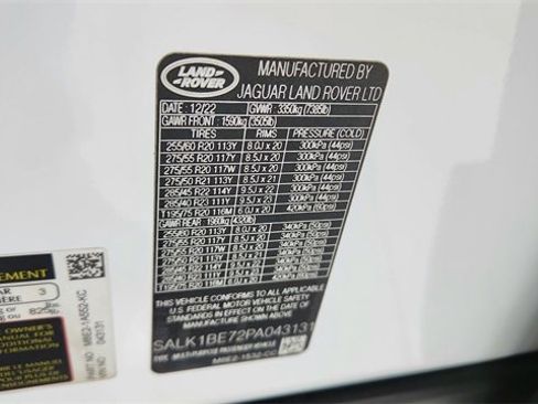 Used 2023 Land Rover Range Rover Long Wheelbase Autobiography image 64