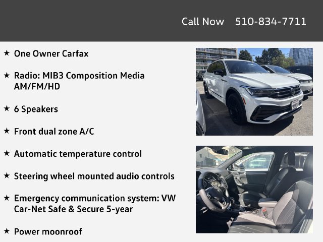 Certified 2024 Volkswagen Tiguan SE R-Line AWD/4WD image 4