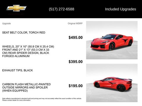 Used 2023 Chevrolet Corvette Z06 w/ Stealth Interior Trim Package image 6