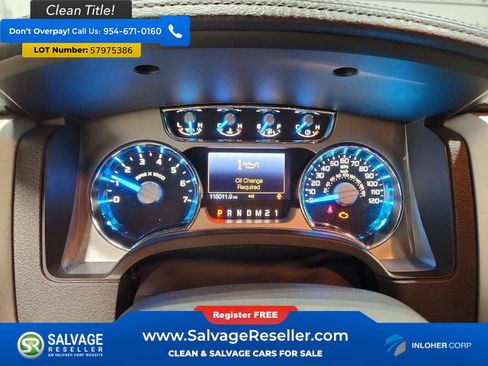 Used 2014 Ford F150 Platinum AWD/4WD image 12